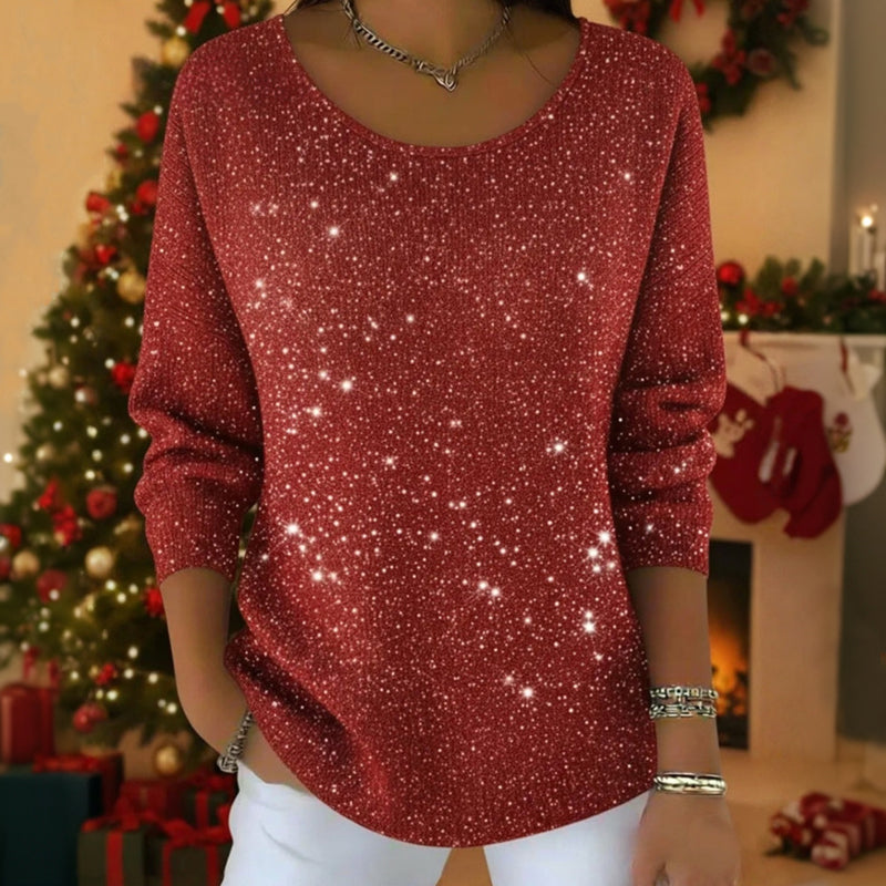 ESTRELLA | Camiseta MUJER casual vintage de manga larga