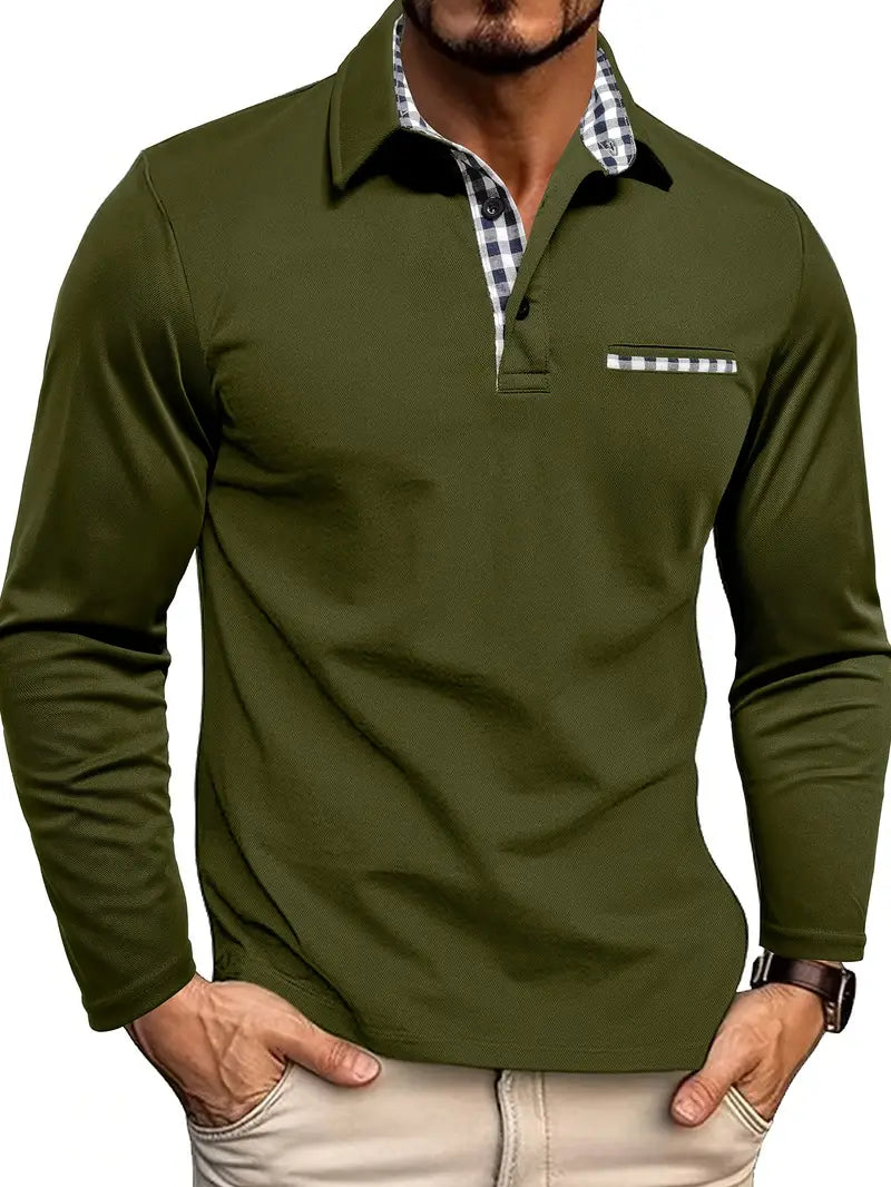 FERRÁN™ | Polo de manga larga para hombre