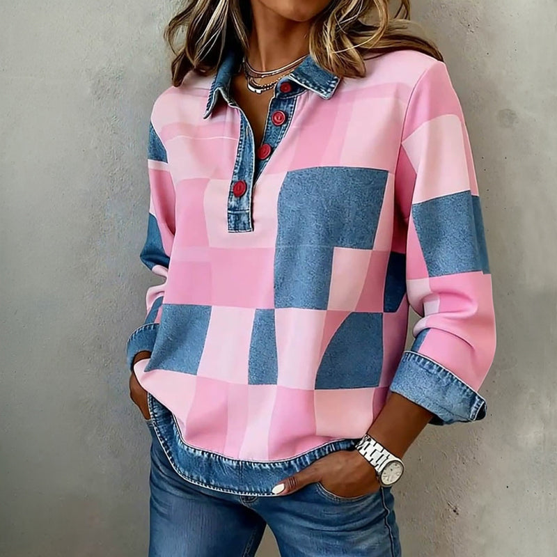 AURORA | Camisa a cuadros vintage