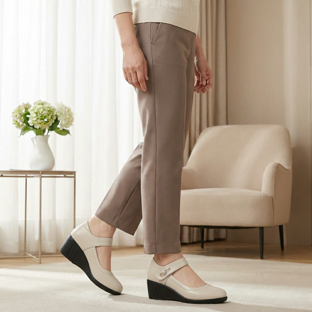 Leonor – Zapatos Elegantes de Tacón Medio y Confort
