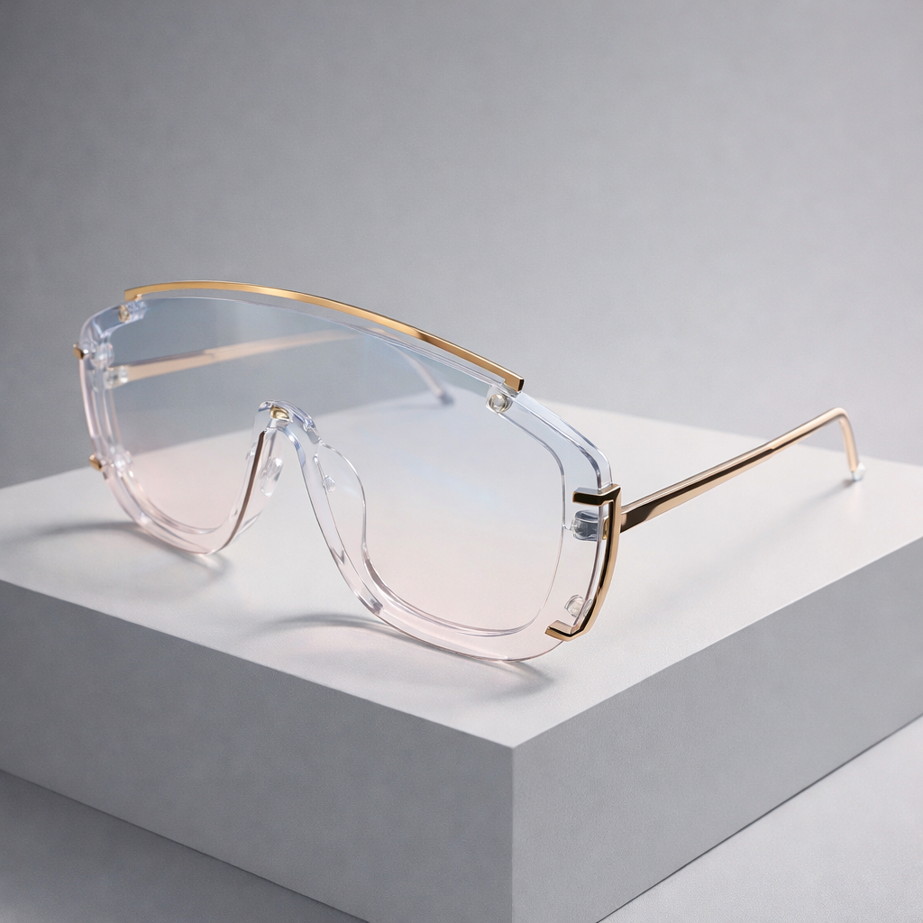 Celeste | Gafas de Sol Valenti - Transparente