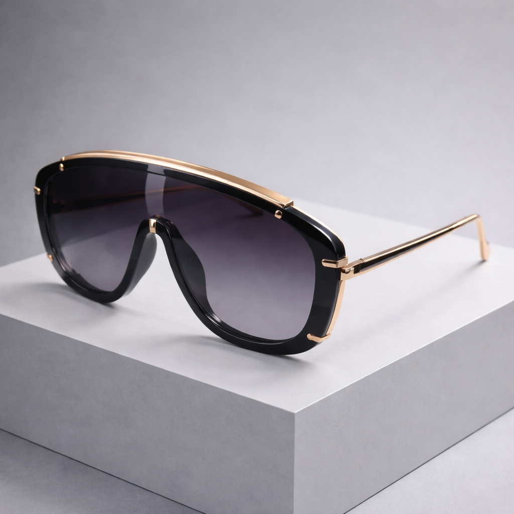 Celeste | Gafas de Sol Valenti - Negro
