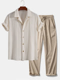 Rio | Conjunto de Camisa Texturizada - S