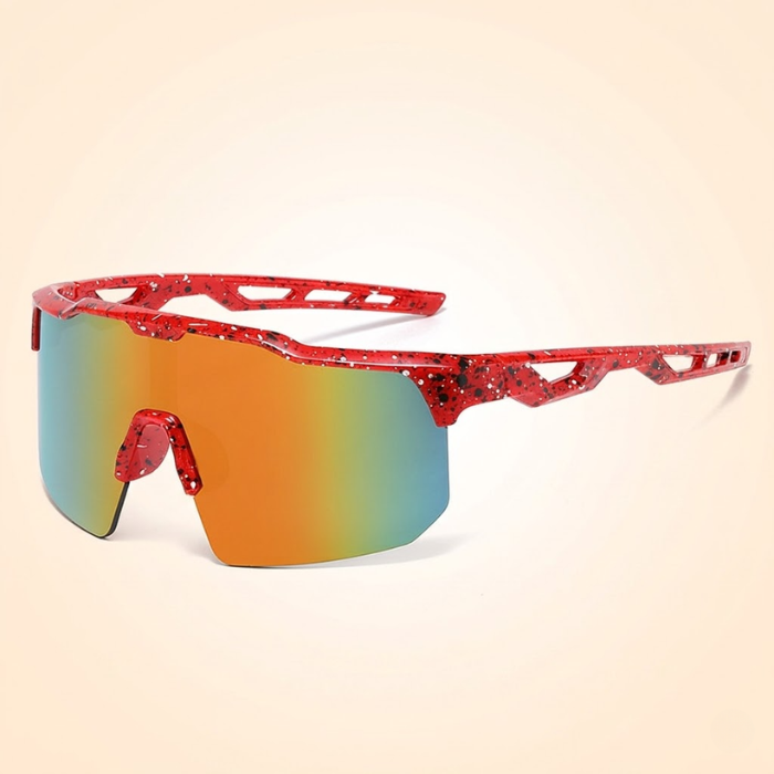 Chispa | Gafas de Sol Deportivas Infantiles - Rojo Atardecer