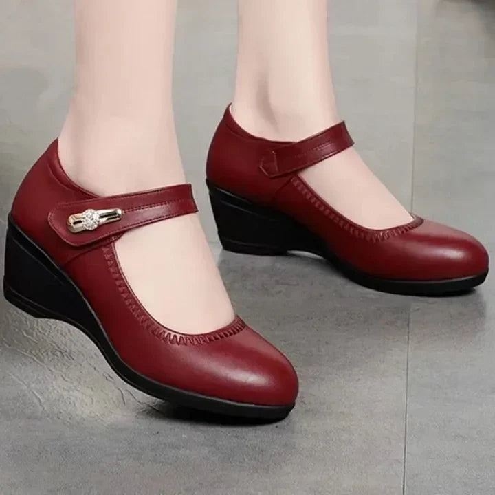 Leonor – Zapatos Elegantes de Tacón Medio y Confort