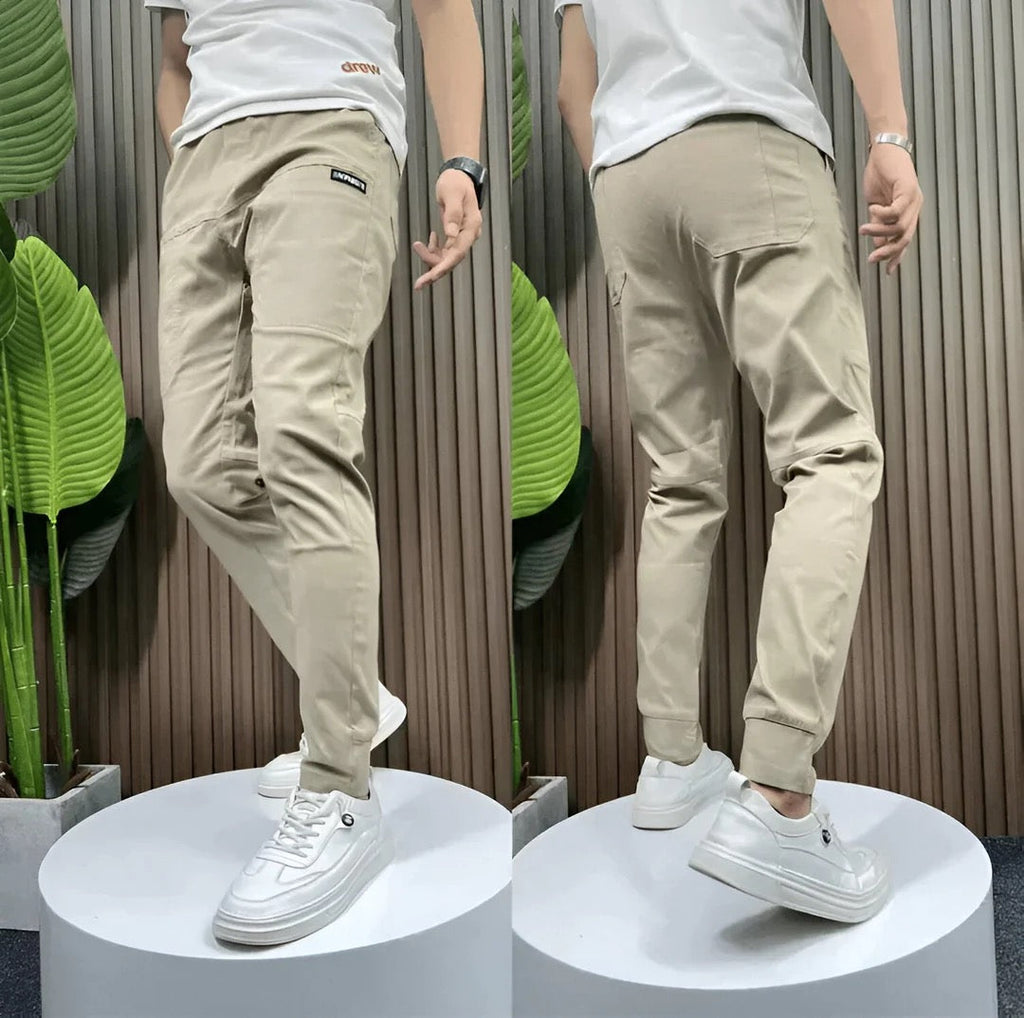 SUPREMO | Pantalones cargo elásticos premium