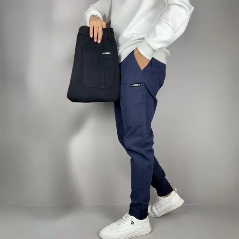 SUPREMO | Pantalones cargo elásticos premium