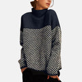 Noemi | Jersey de cuello alto de algodón