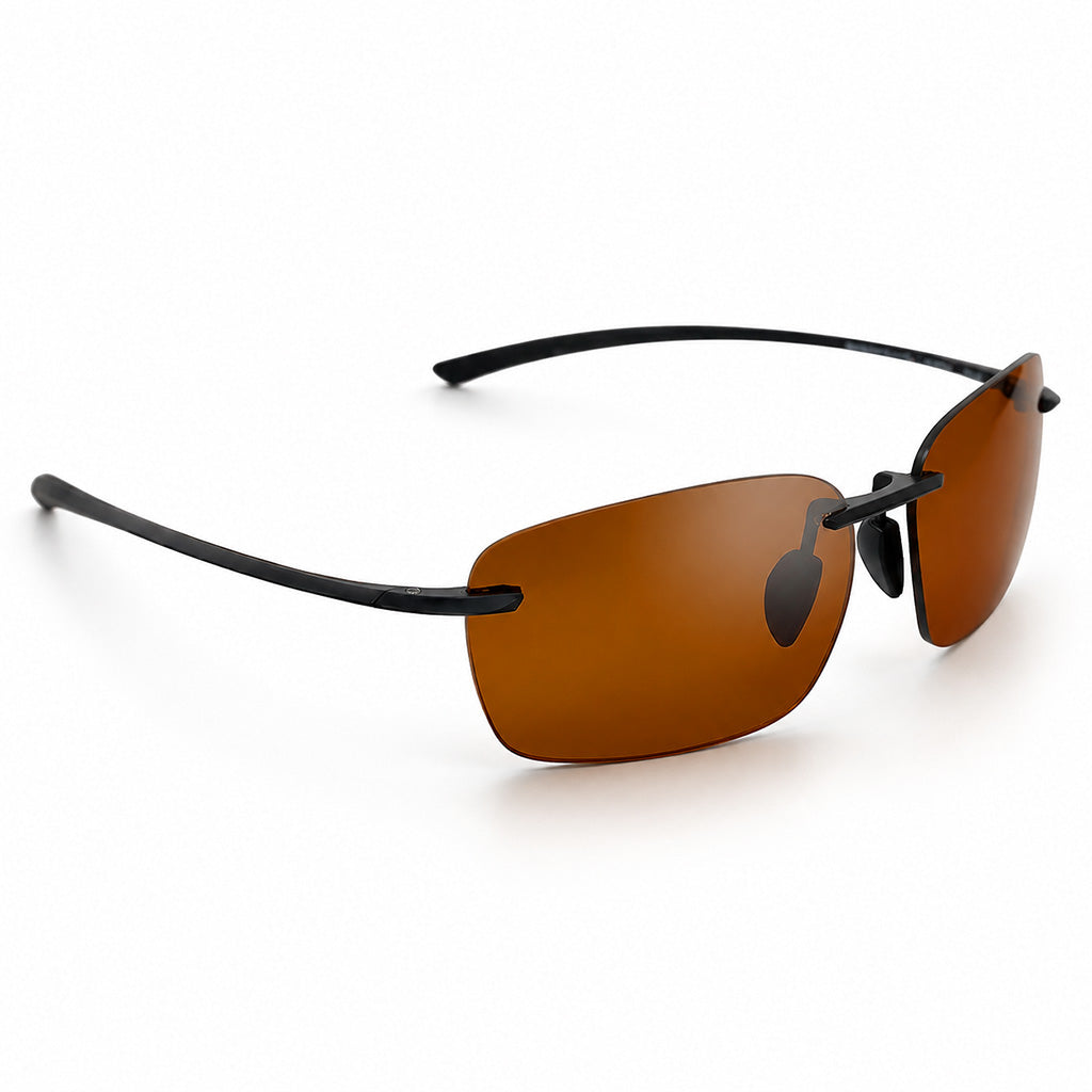 Wynn | Gafas de Sol Sin Montura Polarizadas - Marrón