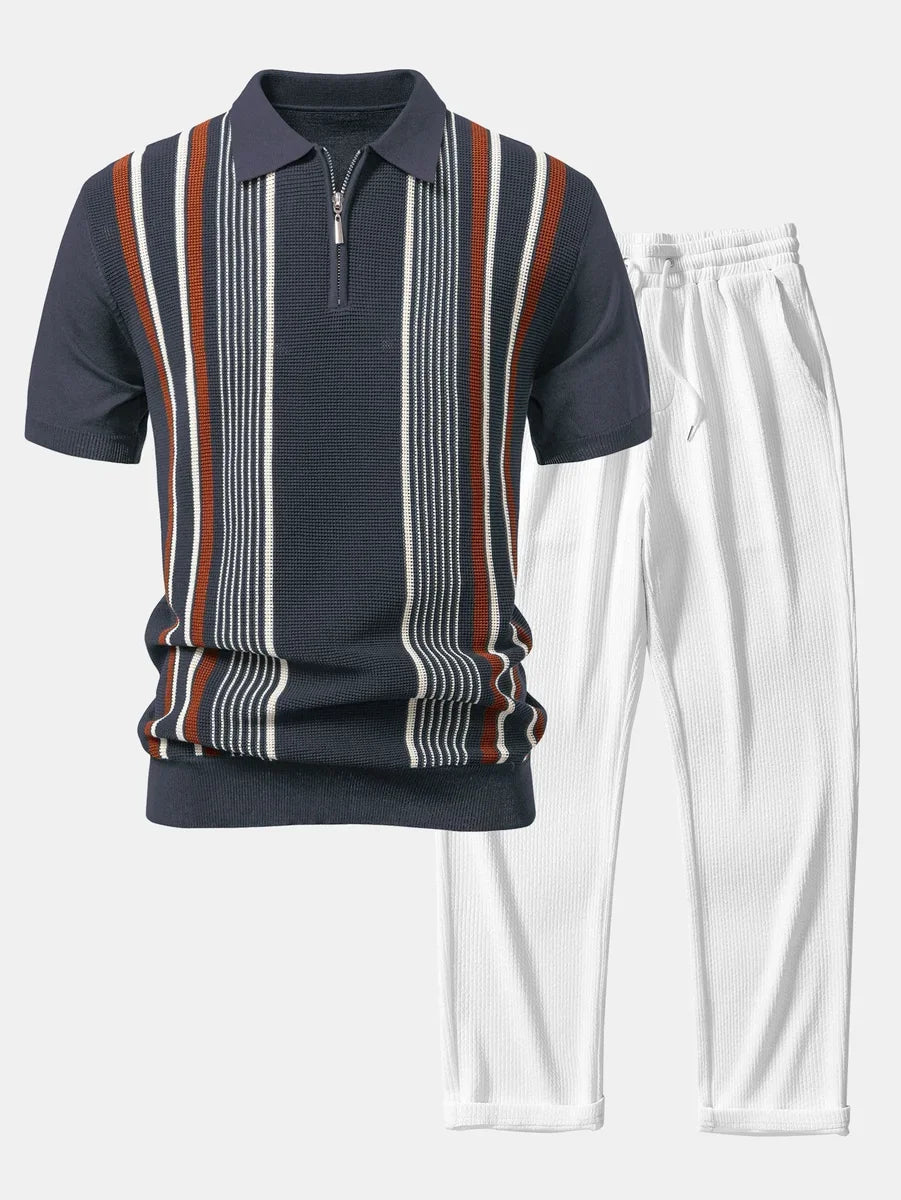 Kade | Conjunto de Camisa y Pantalón Riviera - Gris