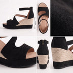 MAR | Sandalias de Cuña Estilo Alpargata