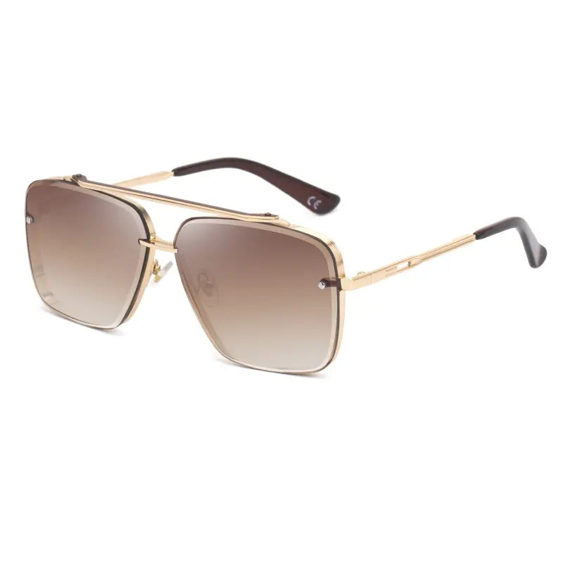 Corin | Gafas de Sol Piloto - Marrón/Dorado