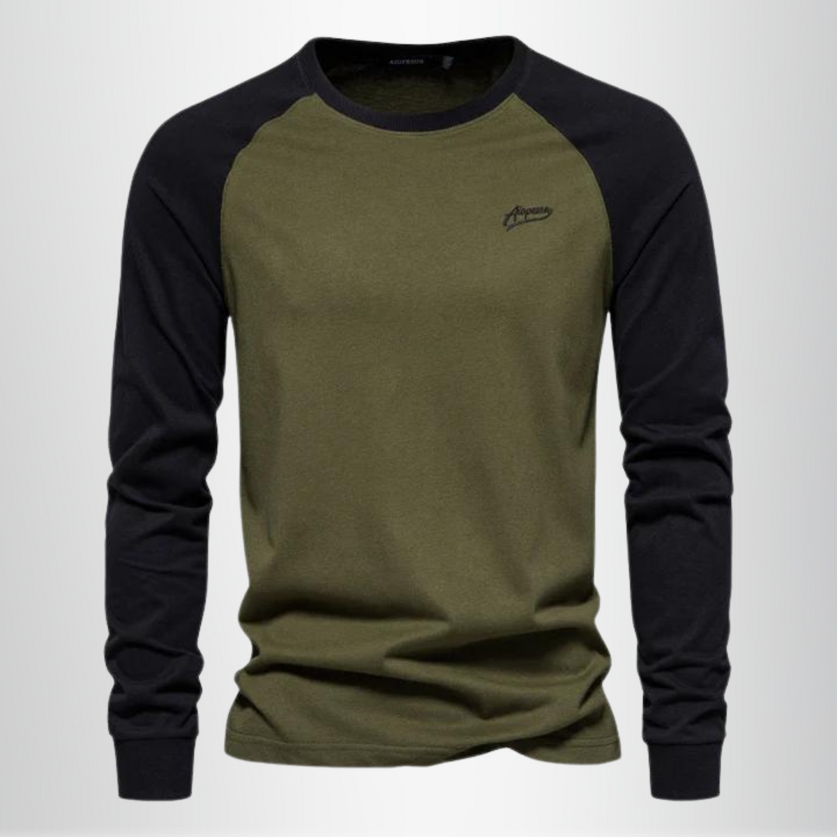 Camiseta Harris de Manga Larga | Deportiva y Cómoda - Verde
