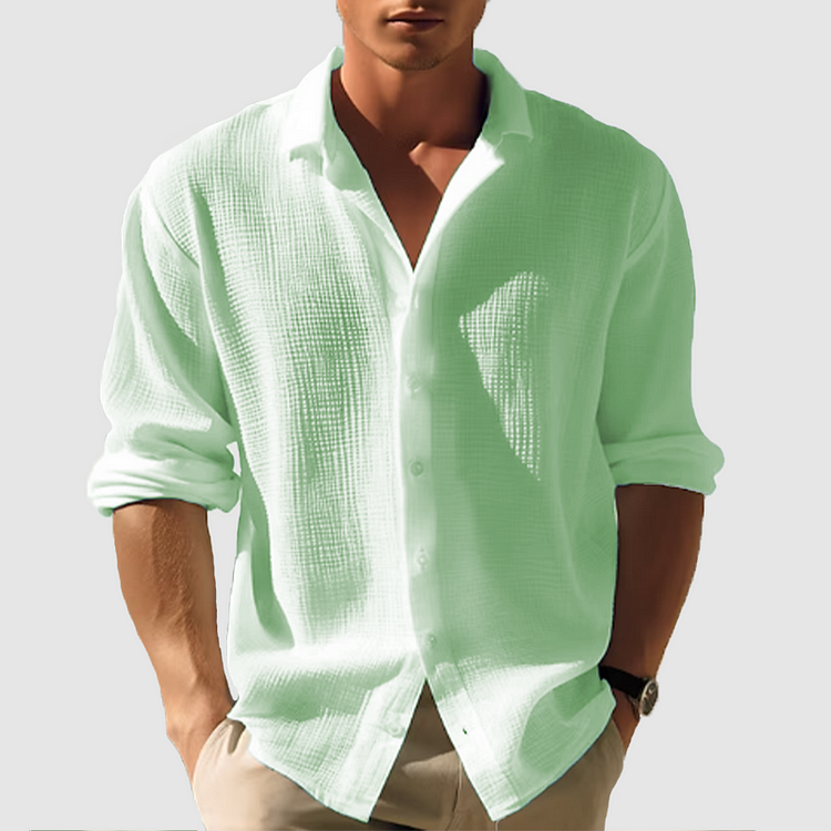 Camisa Adrian | Confort Ligero y Estilo Atemporal - Verde