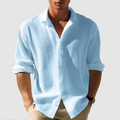 Camisa Adrian | Confort Ligero y Estilo Atemporal - Azul