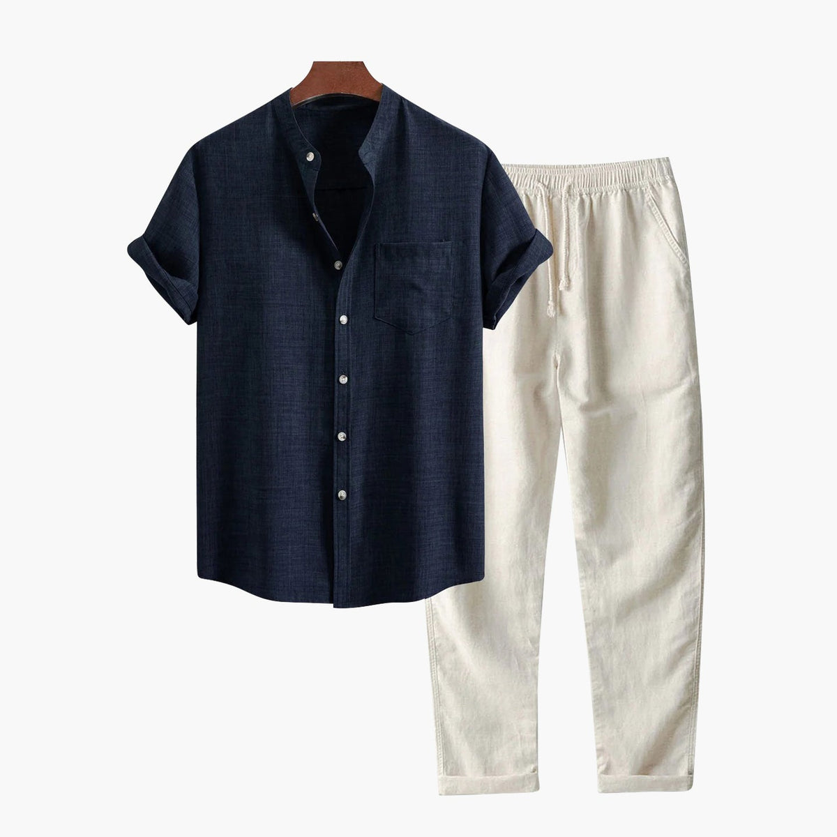 Jago | Conjunto de Camisa y Pantalón Riviera - Blue
