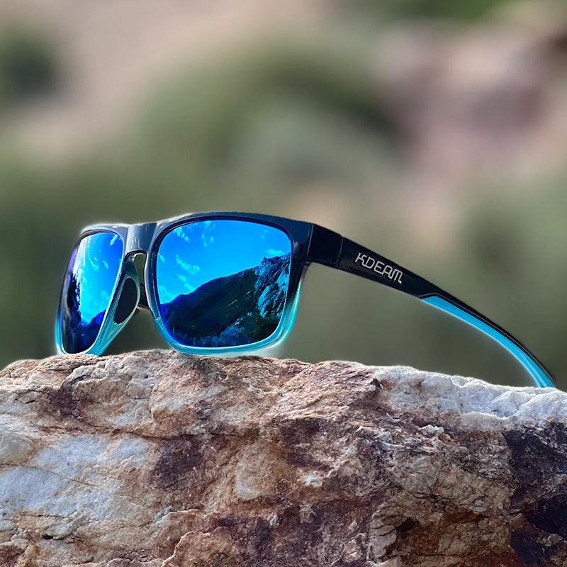Sasha | Gafas de Sol Polarizadas - Azul Hielo