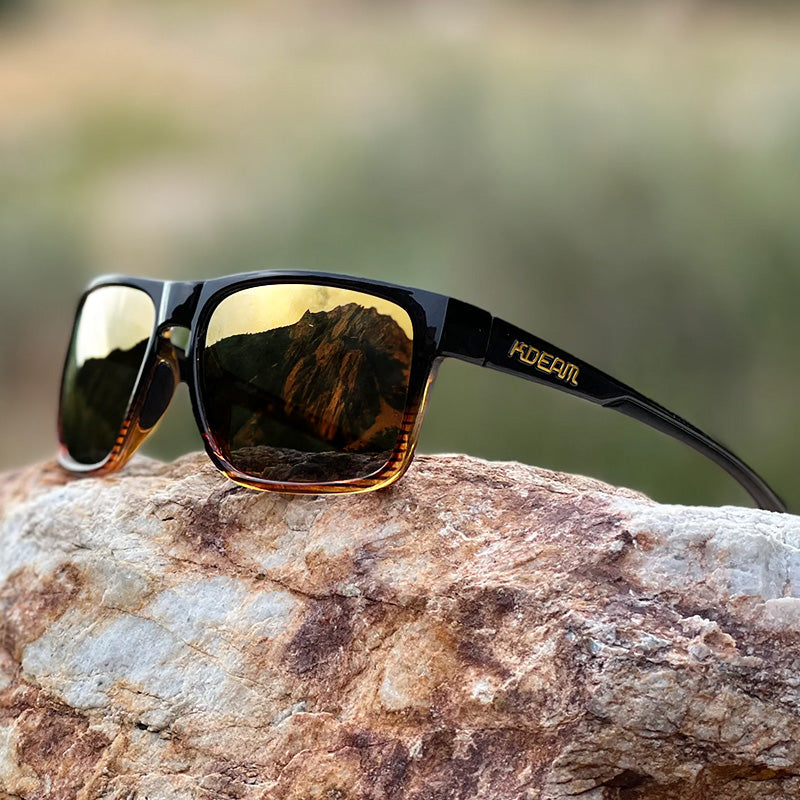 Sasha | Gafas de Sol Polarizadas - Dorado