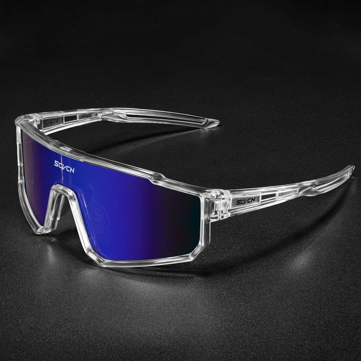 Ellis | Gafas de Sol Deportivas Polarizadas - Azul Transparente
