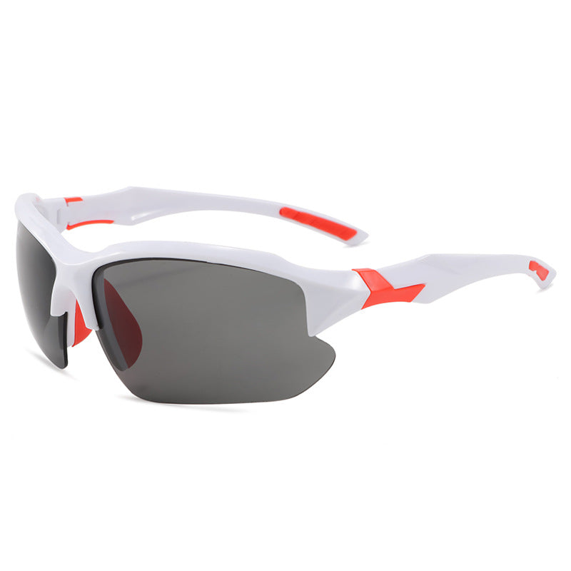 Indra | Gafas de Sol Deportivas Polarizadas - Blanco-Rojo
