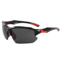 Indra | Gafas de Sol Deportivas Polarizadas - Negro-Rojo