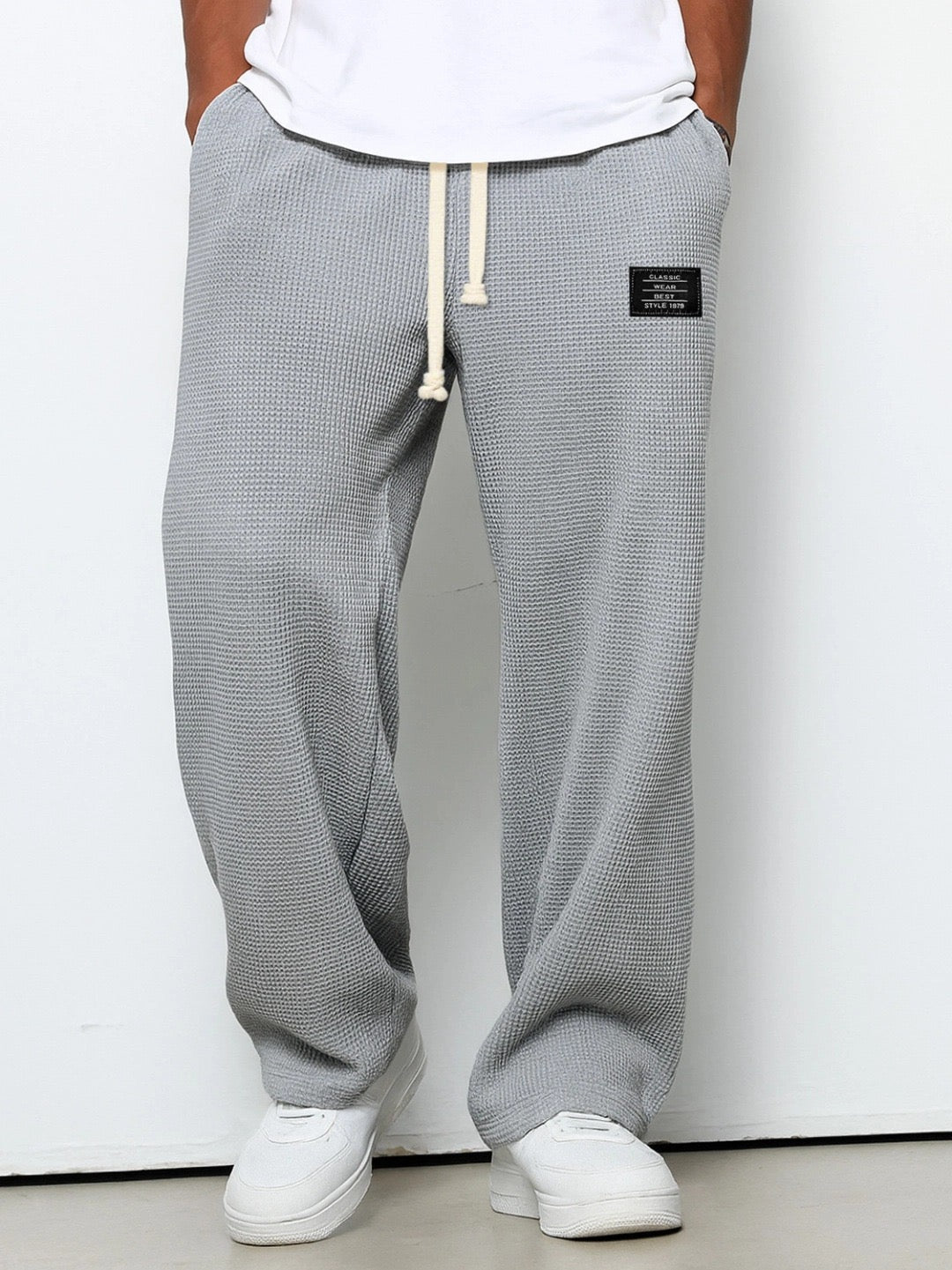 DAVID | Pantalones anchos y cómodos para hombre con cintura ajustable