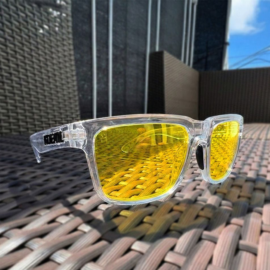 Solene | Gafas de Sol Polarizadas - Amarillo/Transparente