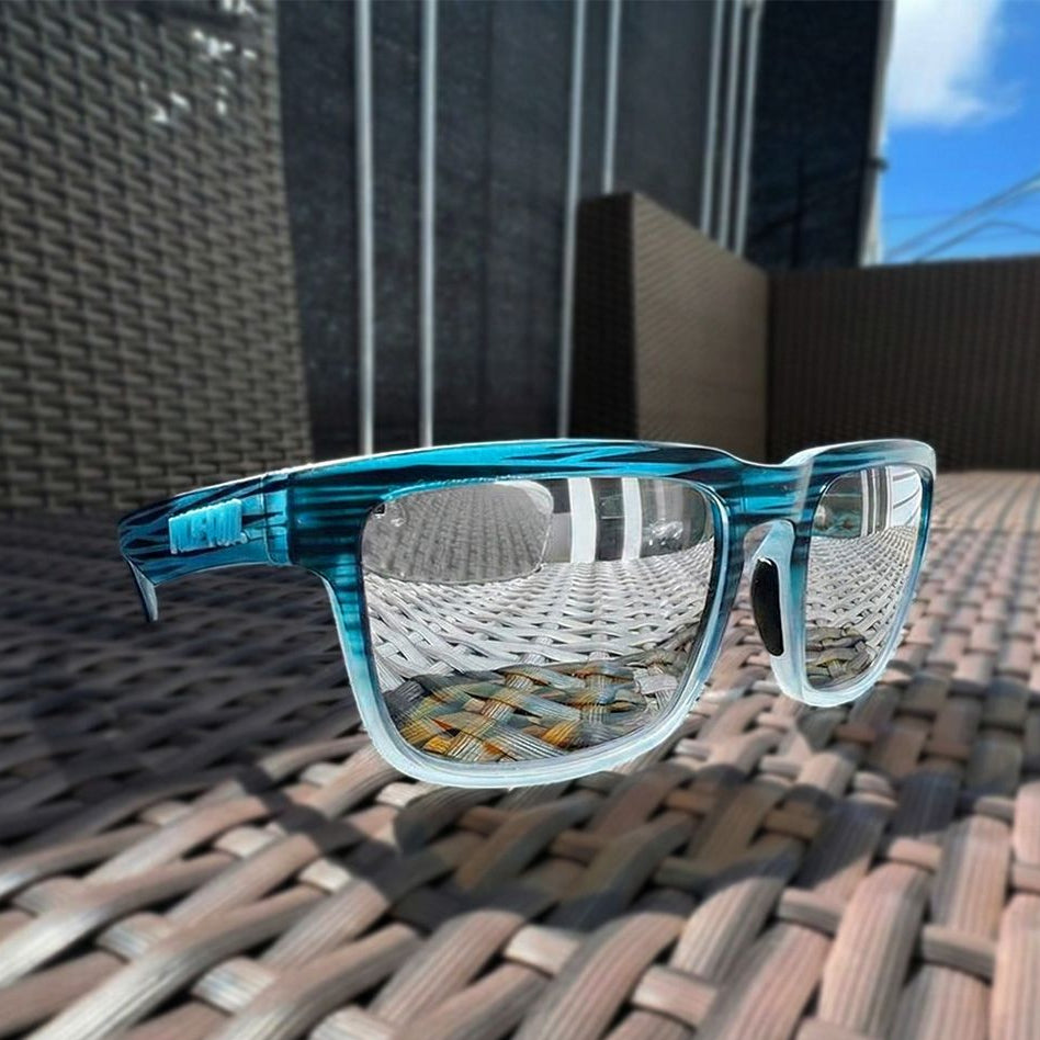 Quinn | Gafas de Sol Polarizadas - Plata/Transparente