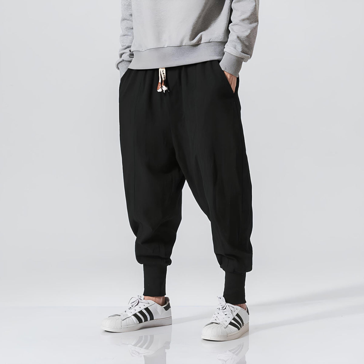 KEN | Cómodos pantalones elásticos de algodón
