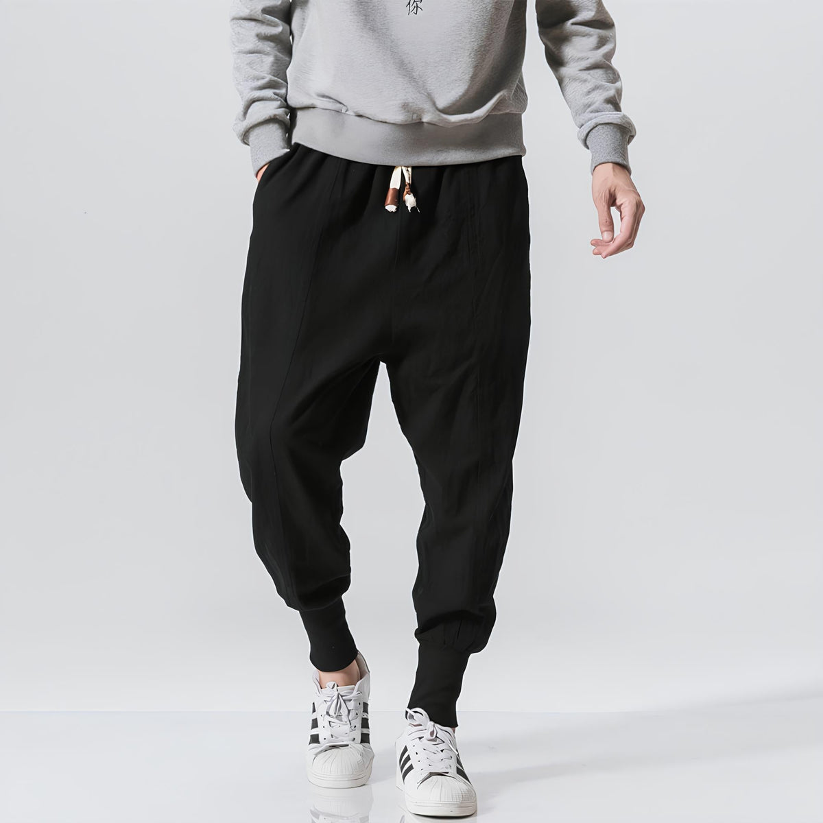 KEN | Cómodos pantalones elásticos de algodón