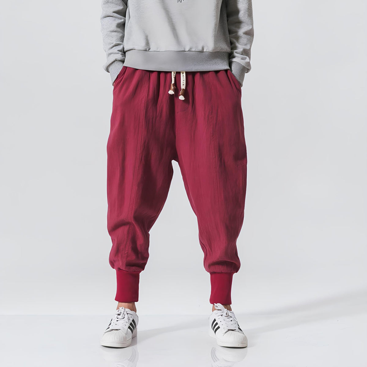 KEN | Cómodos pantalones elásticos de algodón
