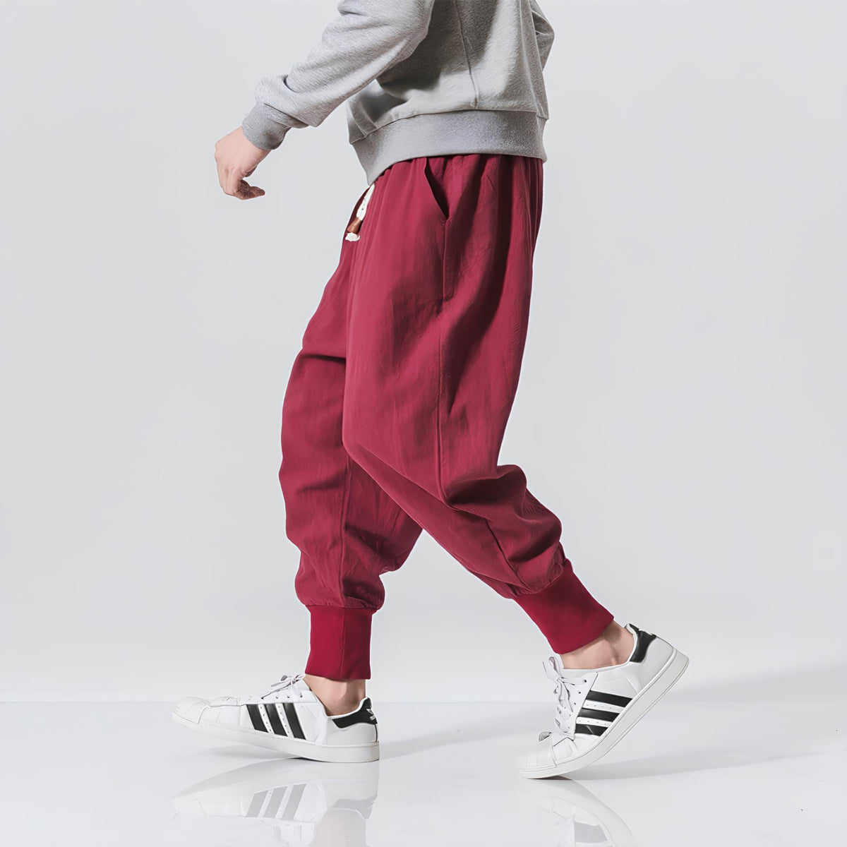 KEN | Cómodos pantalones elásticos de algodón