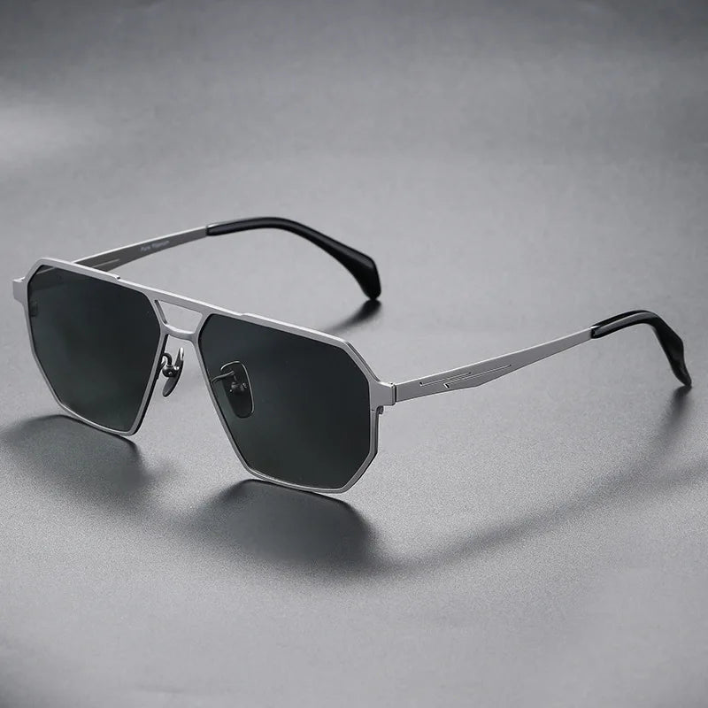 Roman | Gafas de Sol de Precisión en Titanio - Niebla Grafito