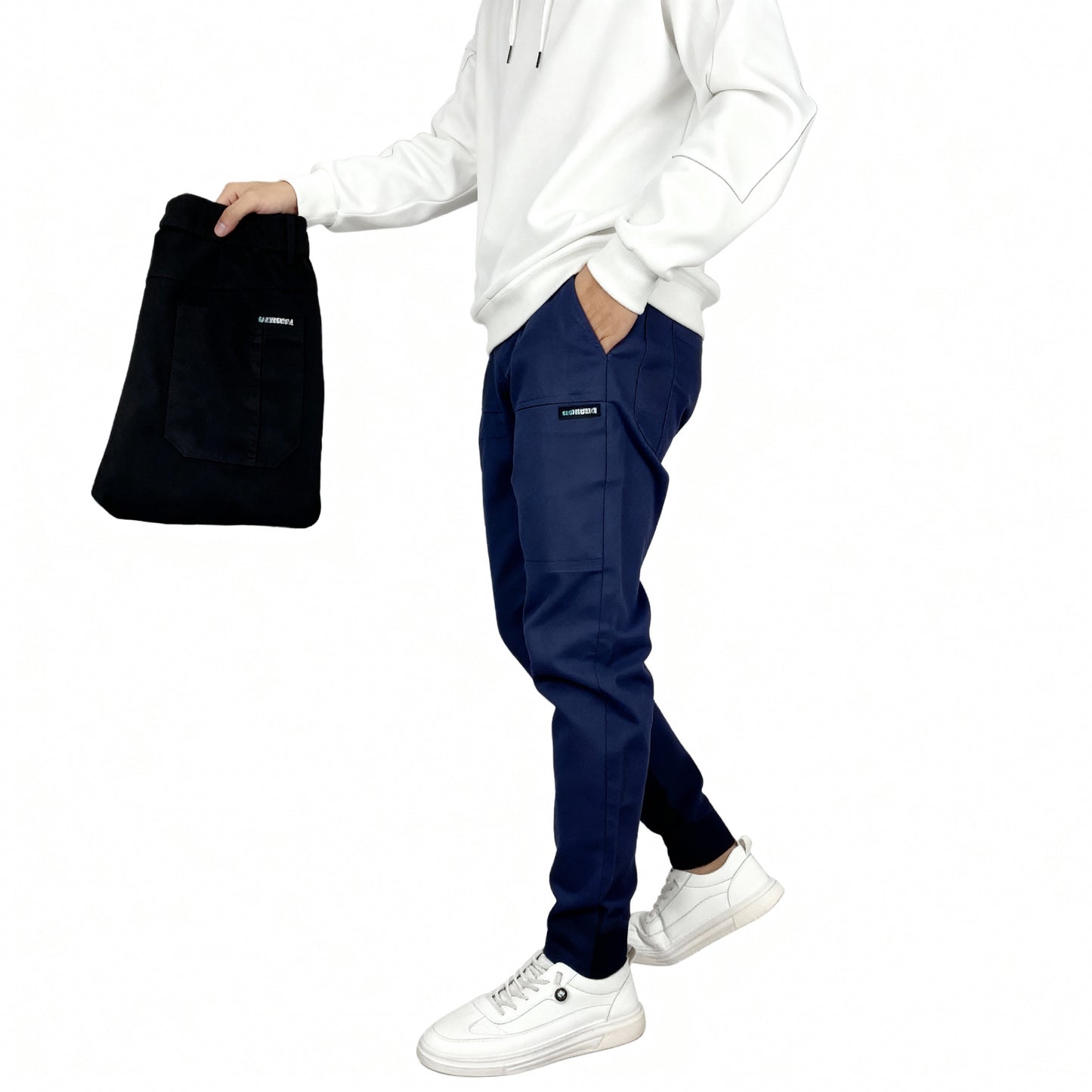 SUPREMO | Pantalones cargo elásticos premium