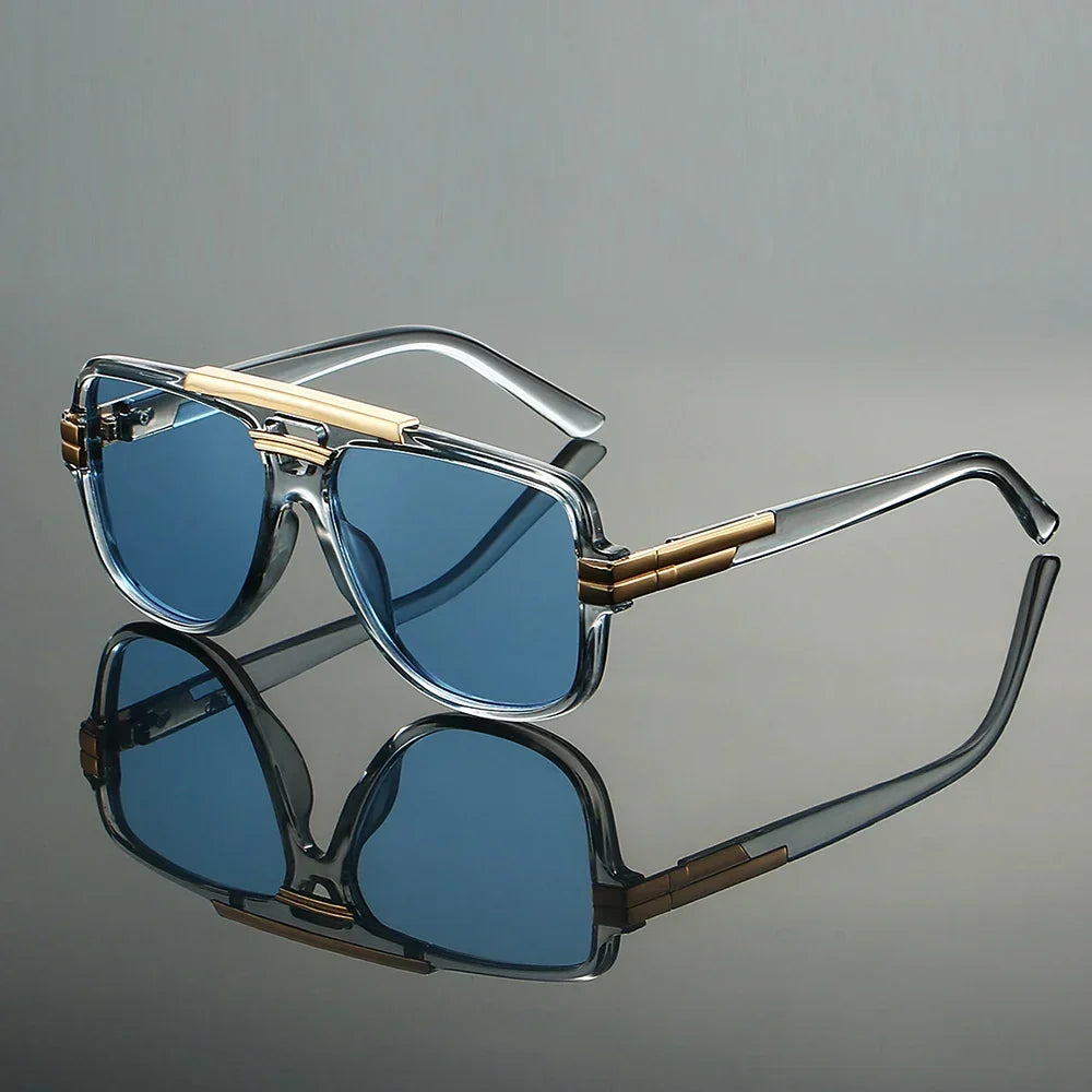 Sage | Gafas de Sol Retro con Estilo - Azul