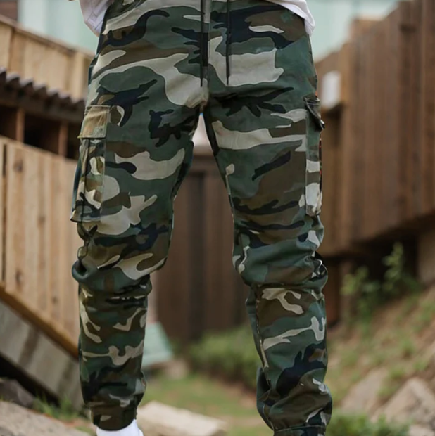 ALEXANDER | Pantalones utilitarios multi-bolsillos para hombre