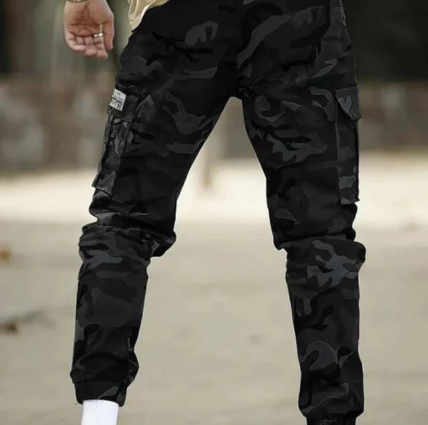 ALEXANDER | Pantalones utilitarios multi-bolsillos para hombre