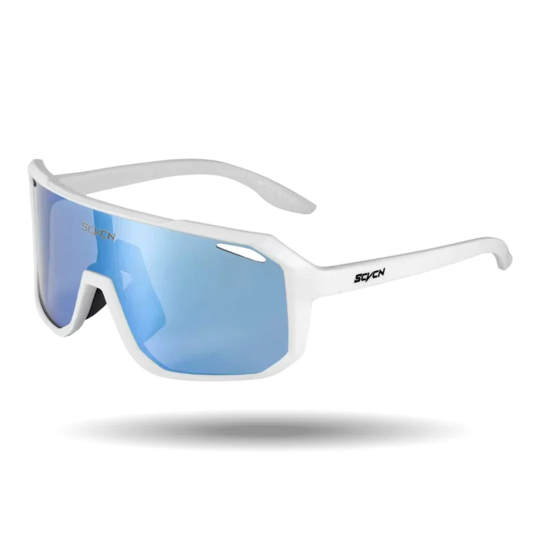 Remy | Gafas de Sol para Ciclismo y Outdoor - Blanco/Azul