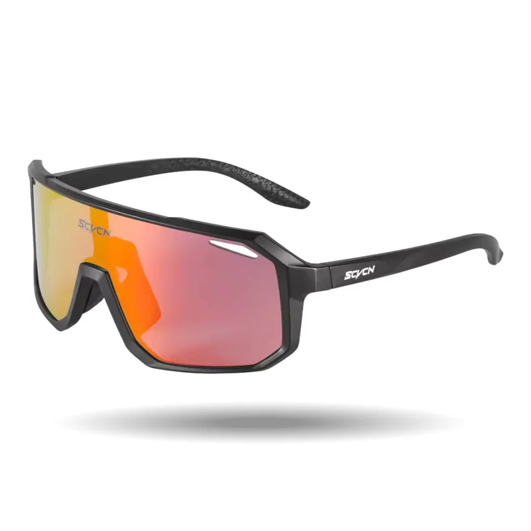 Remy | Gafas de Sol para Ciclismo y Outdoor - Negro/Rojo