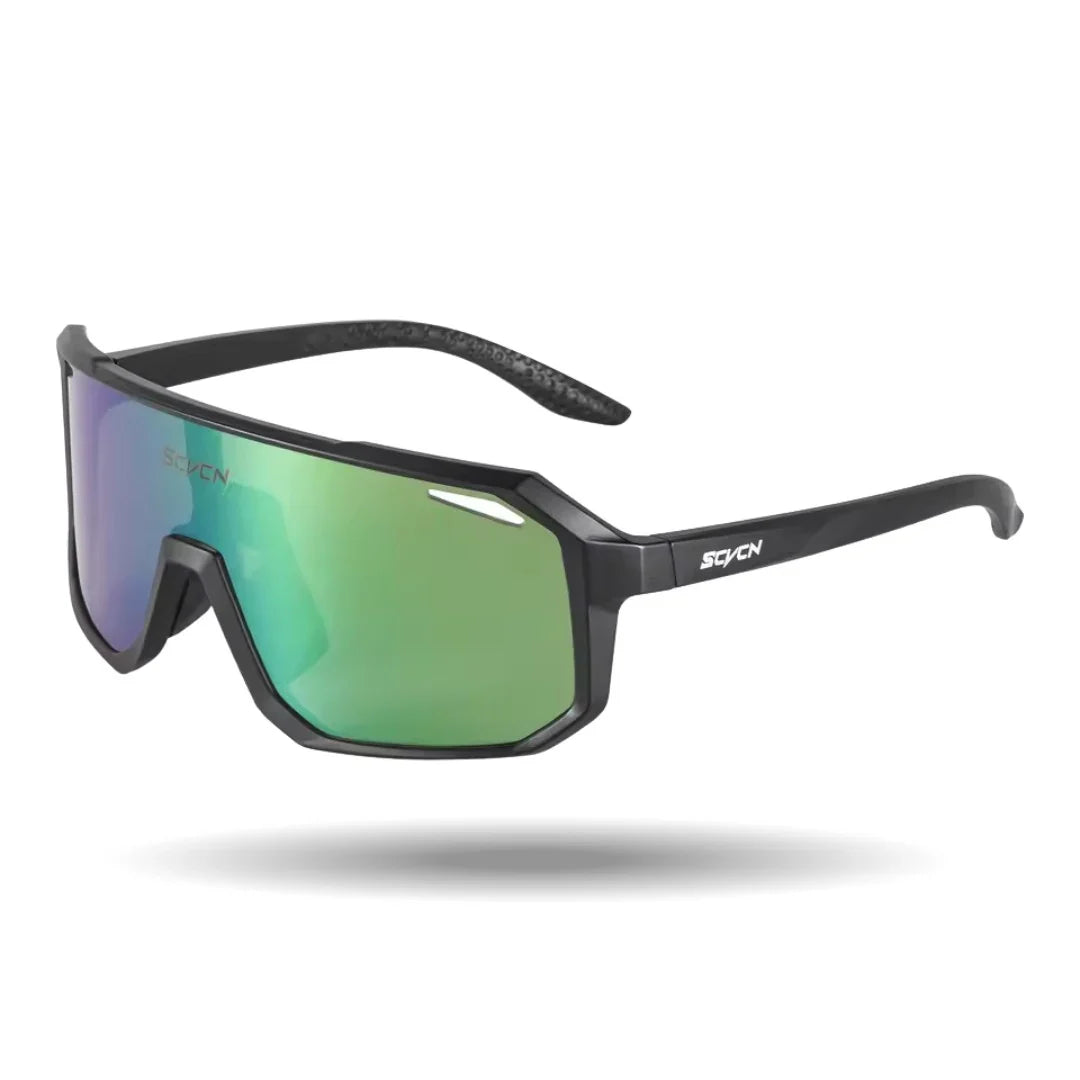 Remy | Gafas de Sol para Ciclismo y Outdoor - Negro/Verde