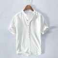 Camisa Ivo de Verano | Frescor y Confort para Días Calurosos - Blanco