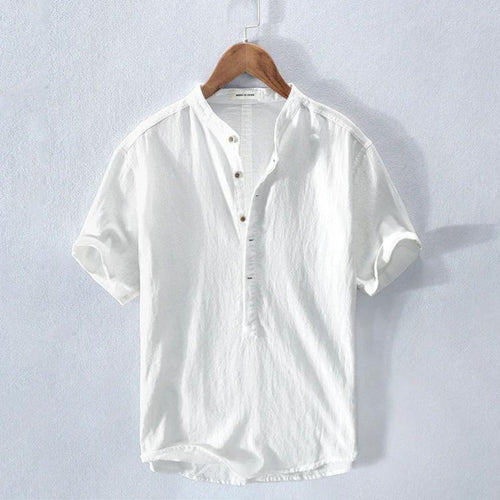Camisa Ivo de Verano | Frescor y Confort para Días Calurosos - Blanco
