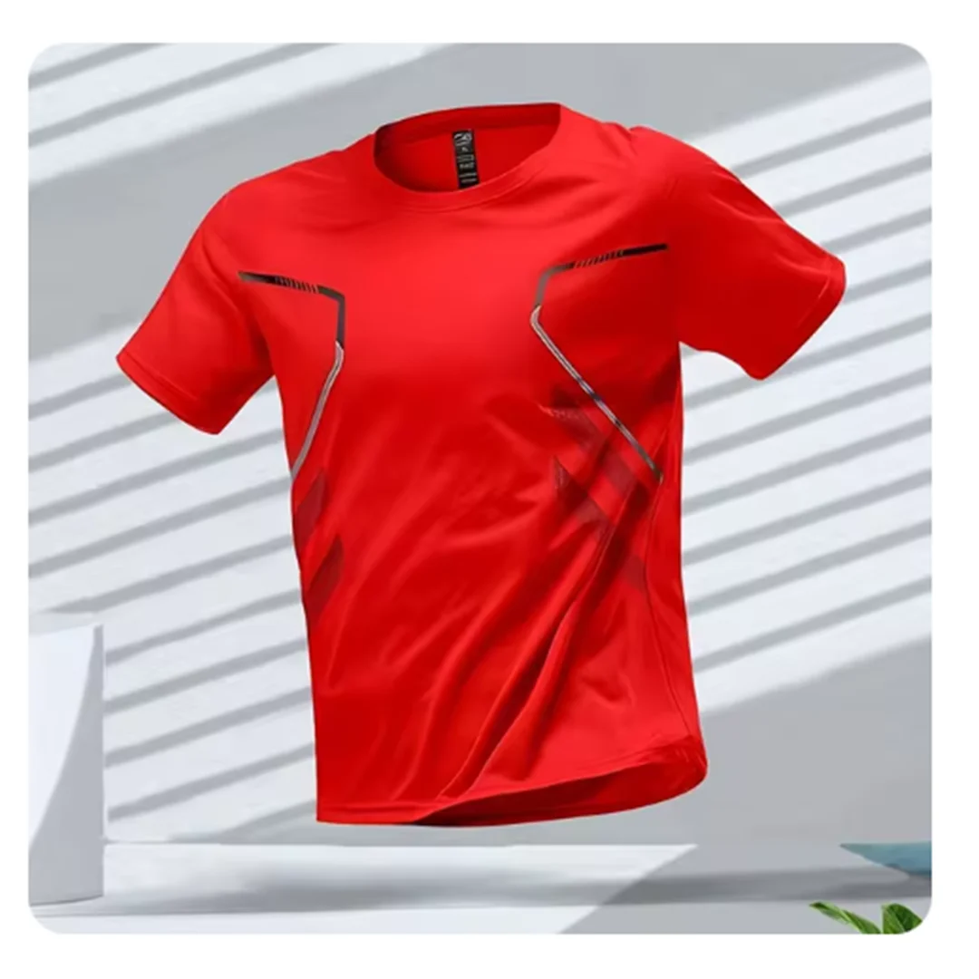 Camiseta Kai Deportiva | Transpirable y Secado Rápido - Rojo