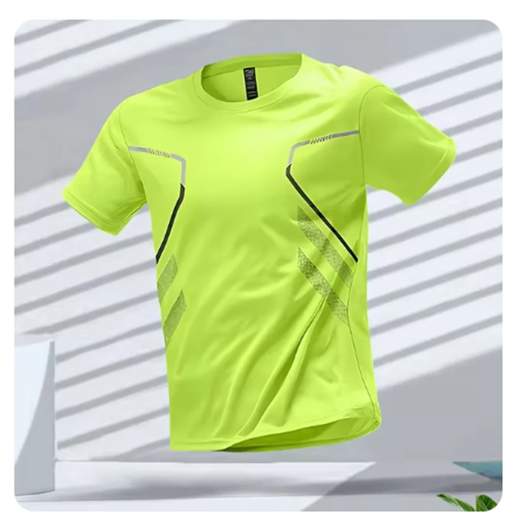 Camiseta Zane Deportiva | Manga Corta y Transpirable - Verde
