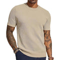 Camiseta Theo de Punto Transpirable | Ideal para el Verano - Albaricoque