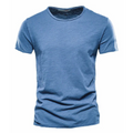 Camiseta Hugo | Básica Clásica y Cómoda para el Día a Día - Azul