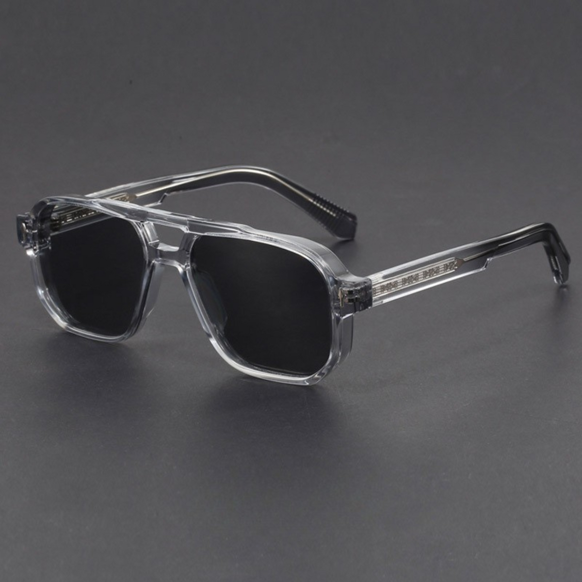 Phoenix | Gafas de Sol Aviador - Humo Cristal