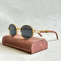 Emerson | Gafas de Sol de Madera con Lentes Degradadas
