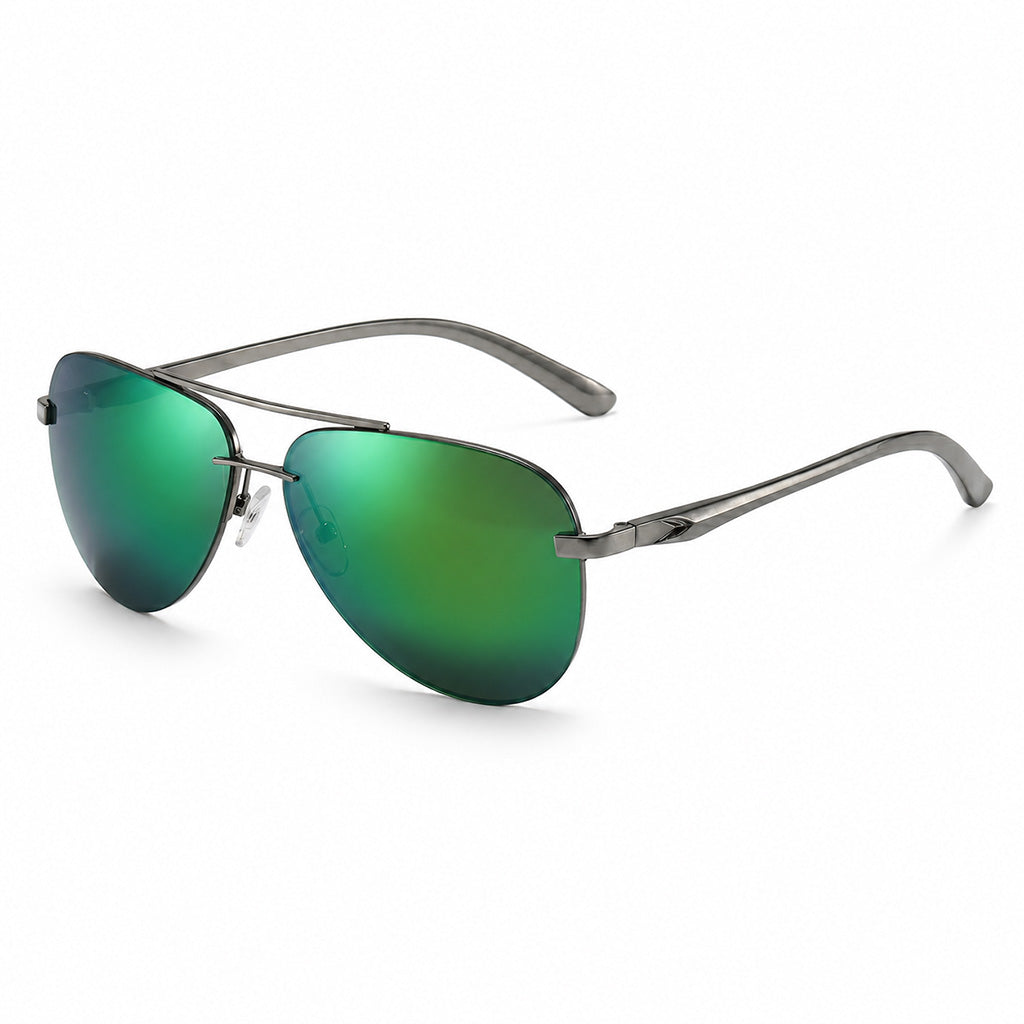 Marin | Gafas de Sol Aviador Polarizadas - Verde