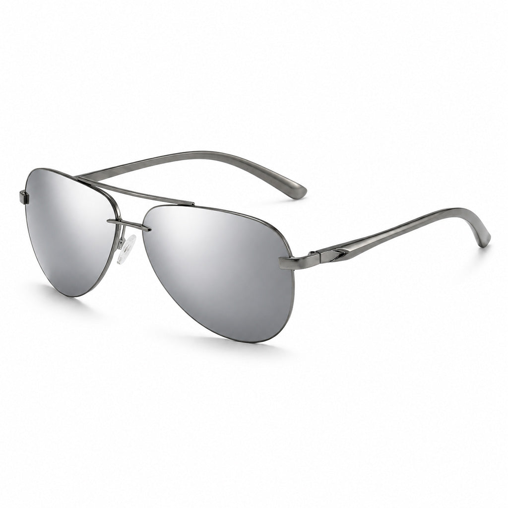 Marin | Gafas de Sol Aviador Polarizadas - Plata